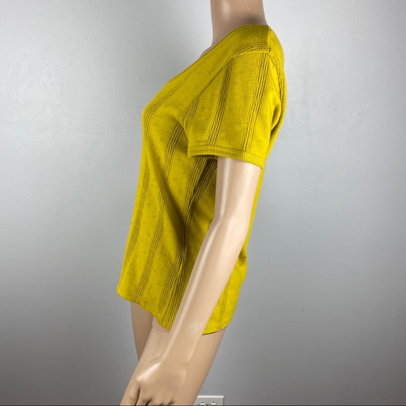 NEW MADEWELL POINTELLE KNIT TOP - Picture 4 of 7